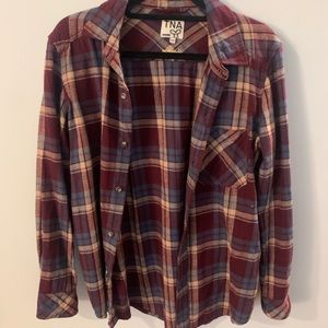Aritzia TNA Oversized Fit Flannel- Perfect condition!!